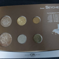 Република Сейшели 2003-2007 - Комплектен сет от 6 монети, снимка 2 - Нумизматика и бонистика - 44515356
