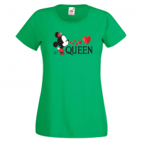 Дамска тениска Set for Couples Minnie 3 Подарък,Изненада,Рожден ден,, снимка 3 - Тениски - 36530952