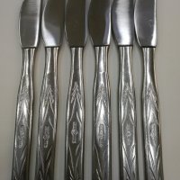 Руски ножове от неръждаема стомана Нови 20,5 см , снимка 1 - Прибори за хранене, готвене и сервиране - 31405822