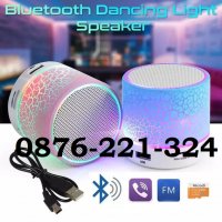 Мини портативна LED тонколонка - Bluetooth, USB, MicroSD aux mp3, снимка 2 - Bluetooth тонколони - 30430501