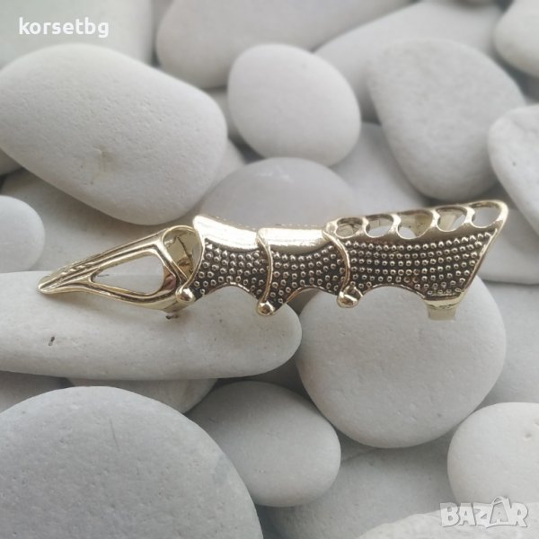 Пръстен за целия пръст стиймпънк стил 23730, снимка 1