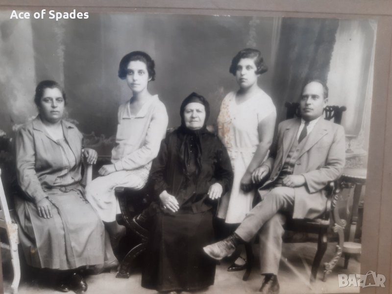 Стара Снимка на Картон 24/ 20 см. (4), снимка 1