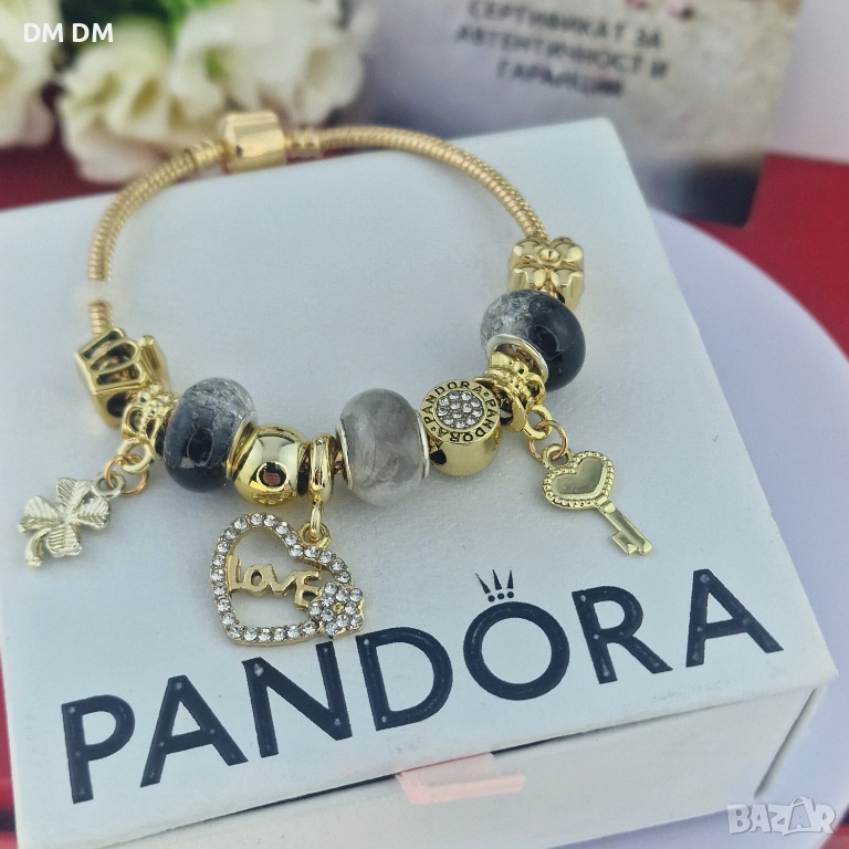 Гривна “Golden Love Key” с 18k позлата , снимка 1