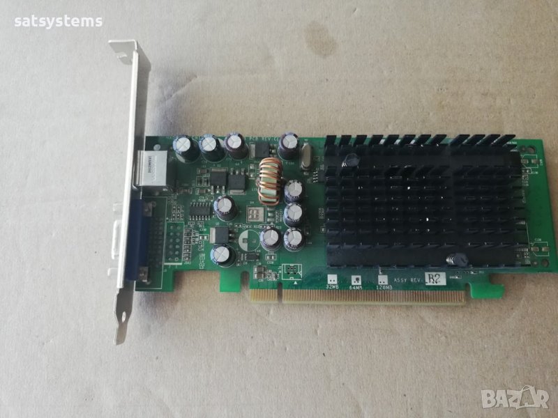 Видео карта NVidia GeForce Leadtek WinFast PX6200 LE TC 64MB PCI-E, снимка 1
