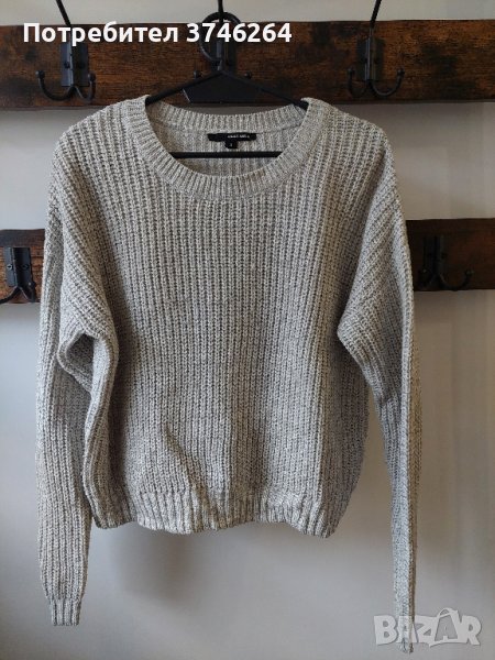 Сив пуловер, снимка 1