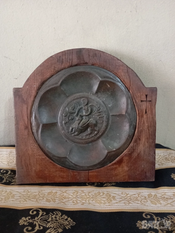 Стара декорация за стена,икона, снимка 1