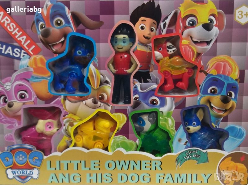 Комплект с фигурки на Пес патрул (PAW Patrol), снимка 1