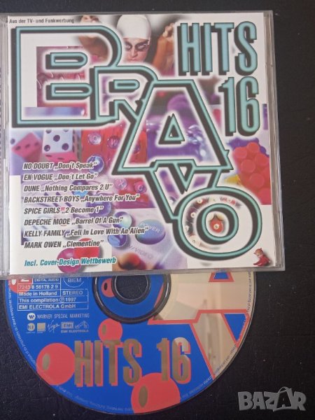 Bravo Hits 16 - оригинални издание (САМО CD2), снимка 1