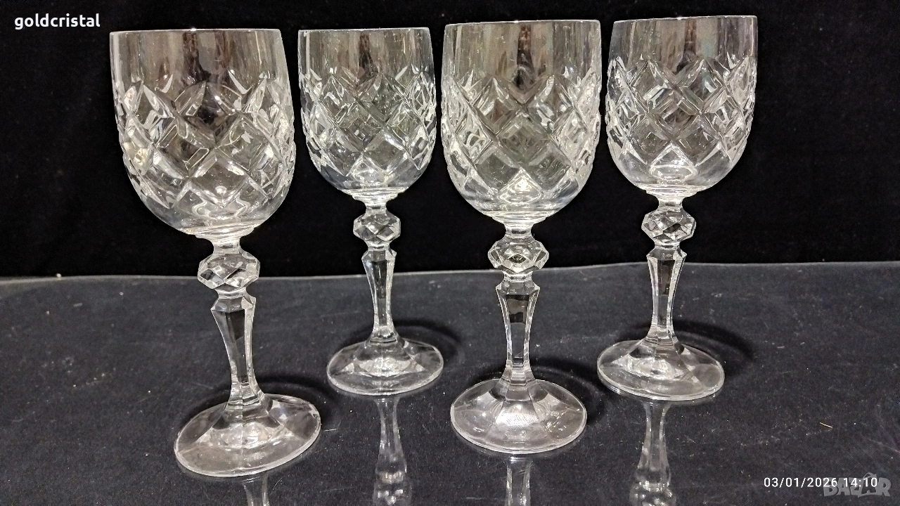 кристални чаши Бохемия , снимка 1