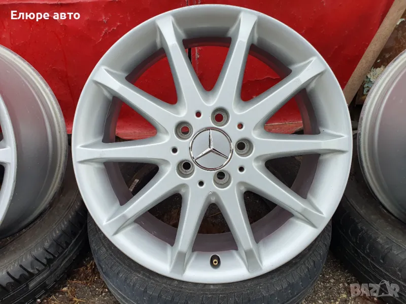 Джанти Мерцедес 5х112x7J17 EТ49, снимка 1