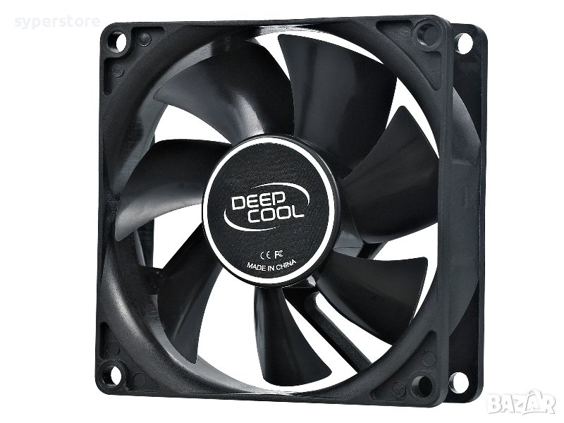 Вентилатор за компютър 80x80x25mm DeepCool Xfan 80 1800RPM 4-pin, снимка 1