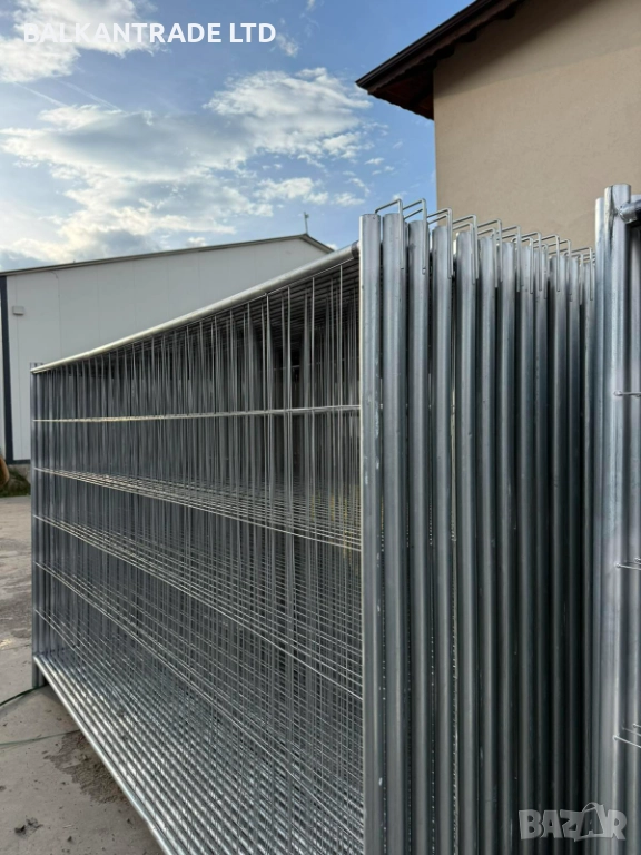 Мобилна ограда за строителни обекти, снимка 1
