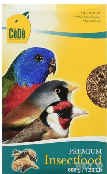 Nobby Cede・Insect Food - храна за насекомоядни - 0.600гр, снимка 1