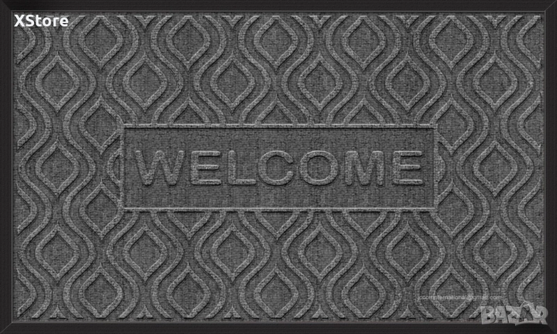 Изтривалка за пред входна врата Welcome, 60 x 40, 45 х 75 см, снимка 1