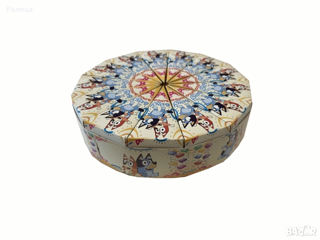 26 парчета /заготовки за хартиена торта Блуи и Бинго, снимка 1