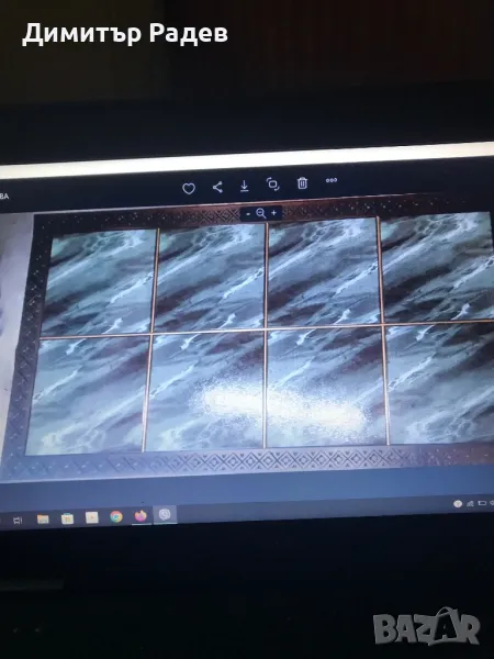 ХОЛНА МАСА МОСИВНА СЪС ХУДОЖ ОФОРМЛЕНИЕ ДЪРВОЗЕБРА ПО НЕЯ--МАСИВНИ РЕТРО СТОЛОВЕ МЕКА МЕБЕЛ-ДЪБ , снимка 1