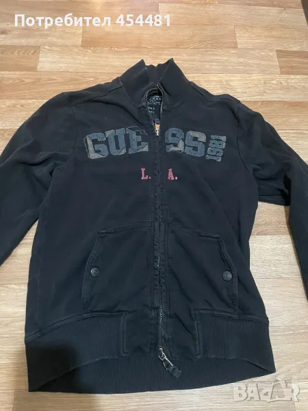 Guess zip fleece womens jacket , снимка 1