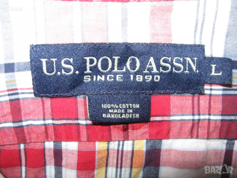Риза U.S. POLO ASSN.  мъжка,Л, снимка 1