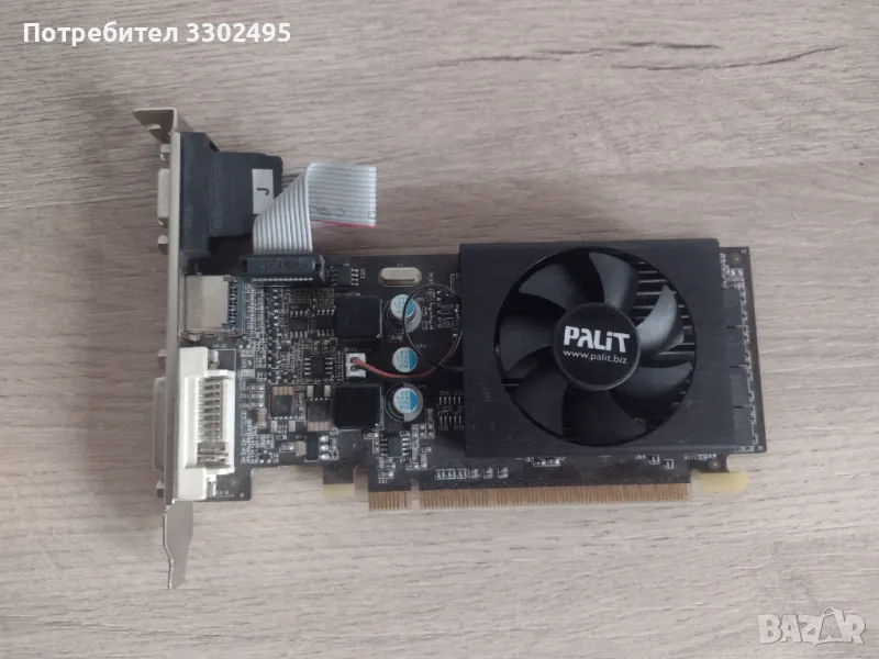 Видео карта Palit GeForce GT 610 2GB GDDR3 64bit (NEAT6100HD46F), снимка 1