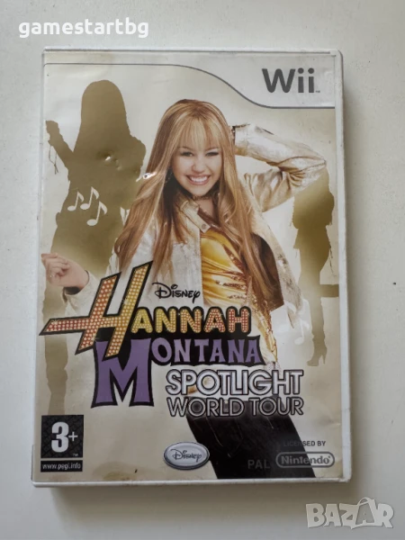 Hannah Montana: Spotlight World Tour за Wii / Wii U, снимка 1