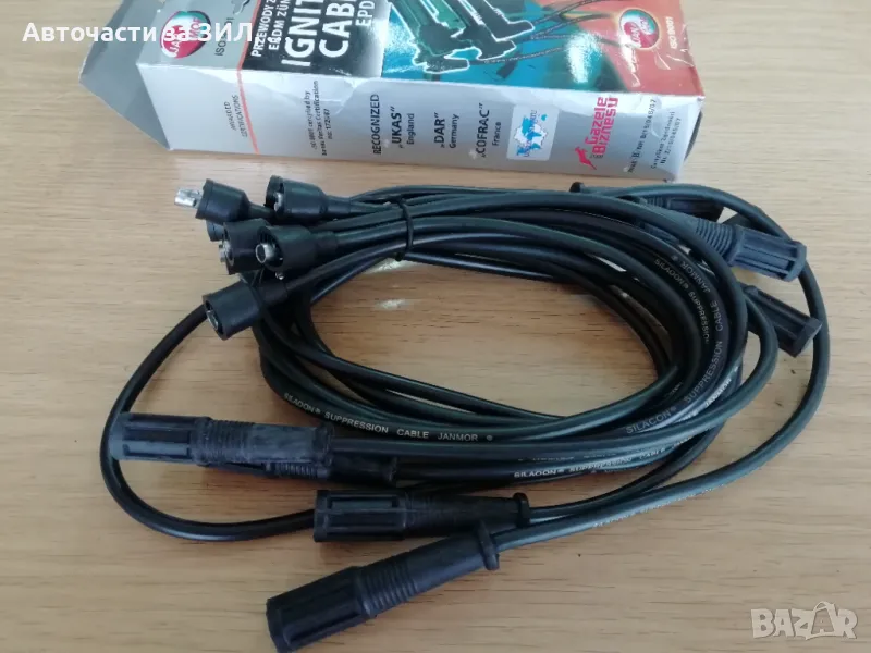 Комплект кабели с лули за свещи Зил , снимка 1
