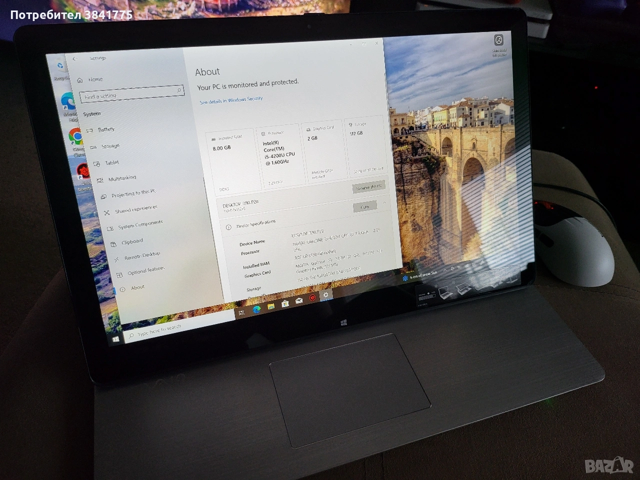 Sony Vaio Flip 15 i5/8gb/gt735 2gb, снимка 1