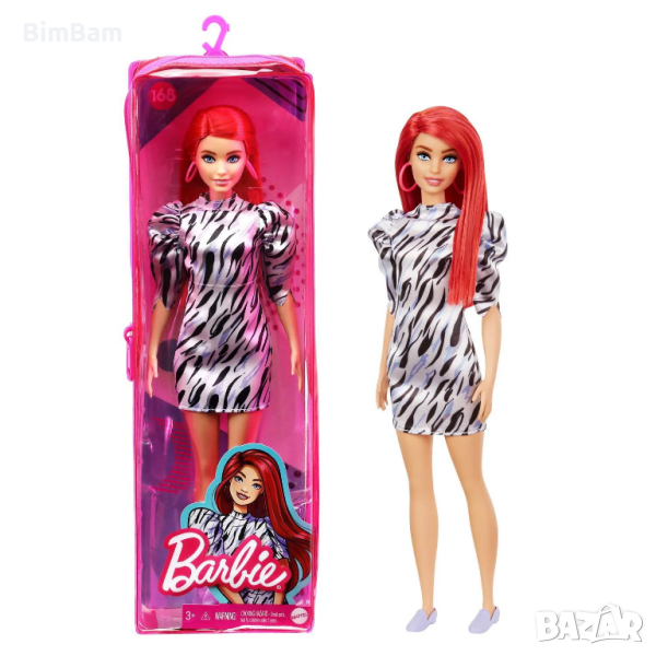 Кукла Barbie Fashionista / Барби Mattel - номер 168, снимка 1