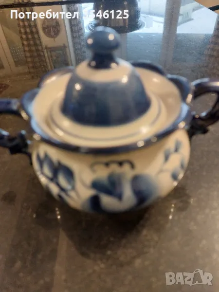 Захарница - ръчна изработка Русия., снимка 1