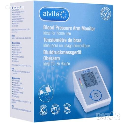 ALVITA апарат за измерване на кръвно налягане АЛВИТА НАЛИЧНО!!!, снимка 1