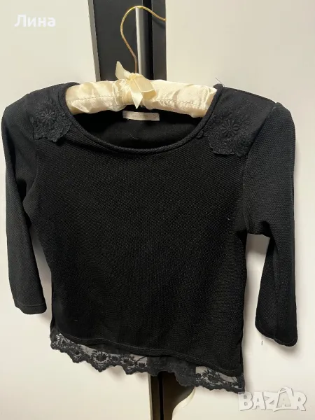 Блуза с дантелен акцент , снимка 1