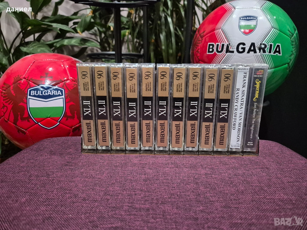 Качествени аудио касети MAXELL XLII90 – TYPE II – хромна лента - като нови + подарък, снимка 1