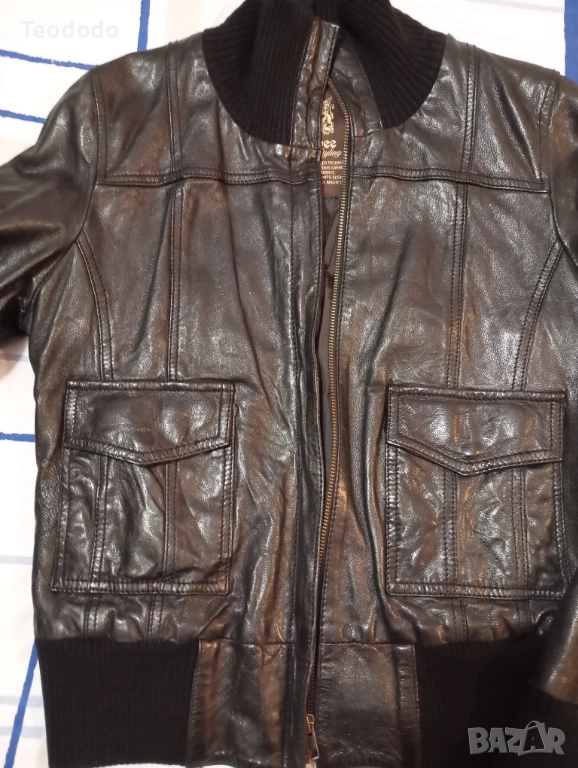 Дамско яке естествена кожа Gipsy , снимка 1