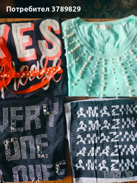 4 тениски С/ М размер , снимка 1