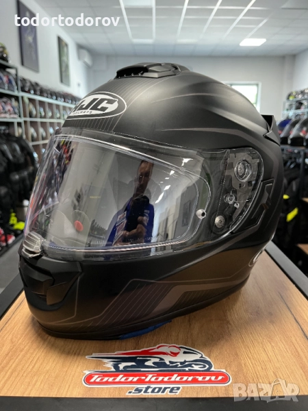 Moто каска HJC RPHA-ST PRO ,размер XL 61-62см.вградени очила,като нова, снимка 1