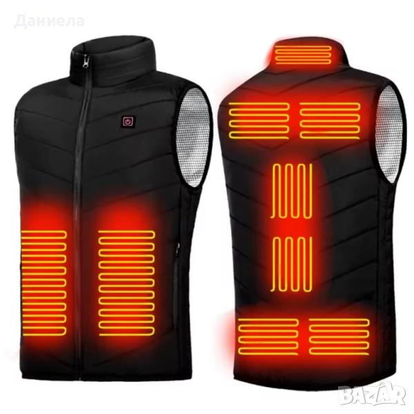 Електрически отопляем елек за зимния период с USB захранване - Unisex, снимка 1