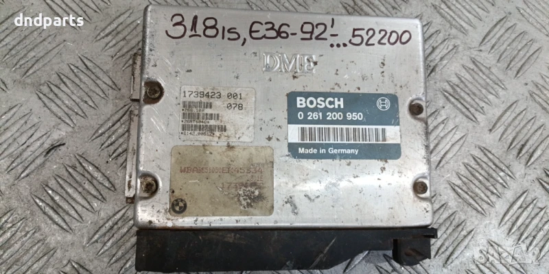 Компютър BMW E36 318is 1992г. 0261200950 , снимка 1