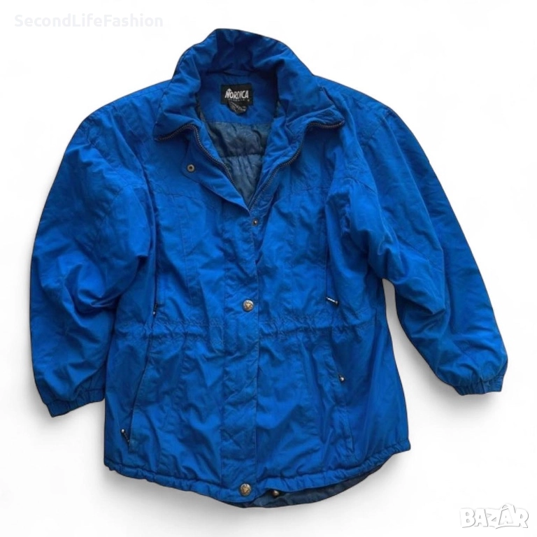 Винтидж яке Nordica Classics 1997 Дамско ски, сноуборд, зимно яке размер М 1996 синьо, снимка 1