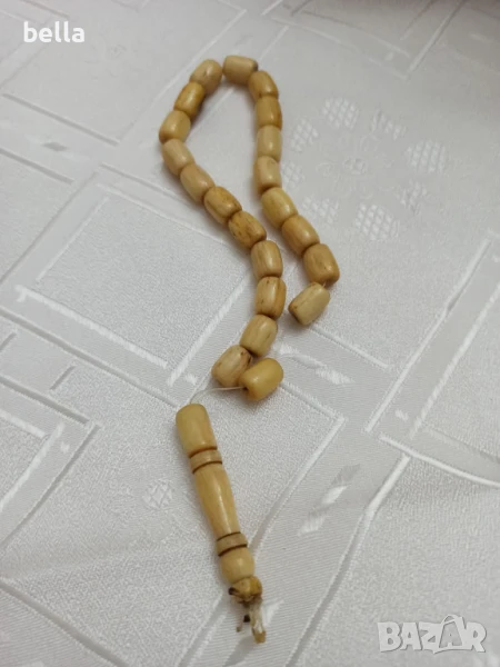 Броеница камилска кост -21 зърна без попа.Цена 150 лв, снимка 1