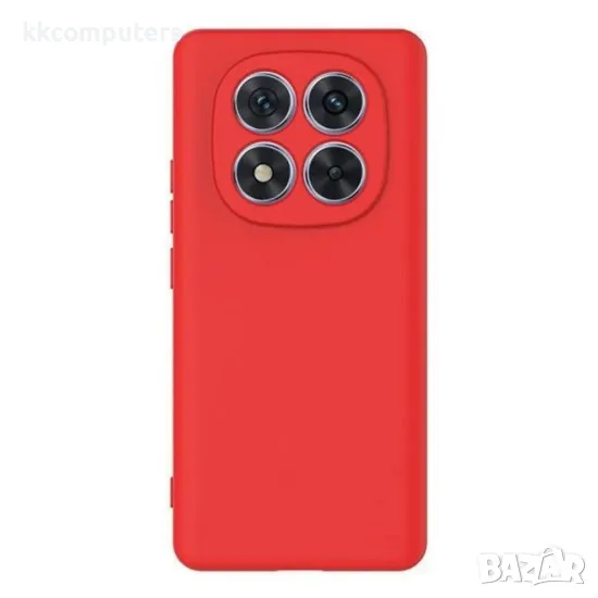 Силиконов кейс bSmart Silicone Soft Cover, За Xiaomi Redmi Note 14 Pro 4G, Червен, снимка 1