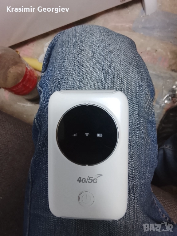 Преносим рутер бисквитка R603-E с батерия, снимка 1