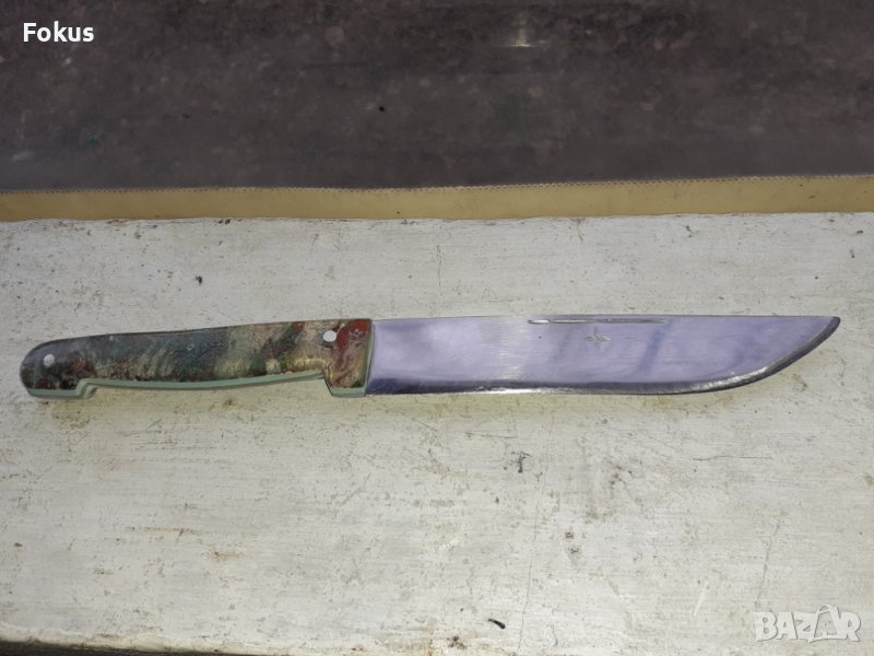 Стар български касапски нож, снимка 1