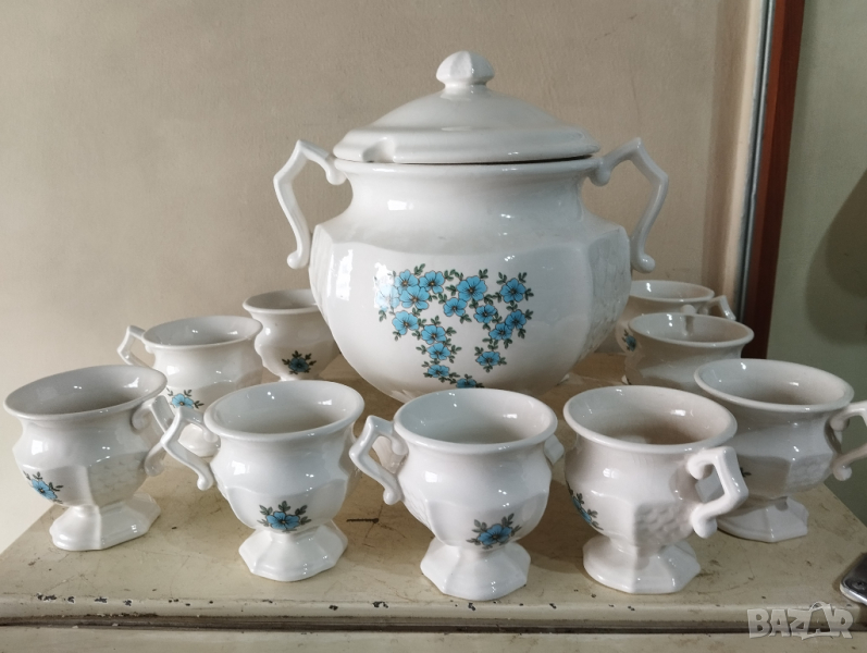 Сервиз за боле,пунш, снимка 1