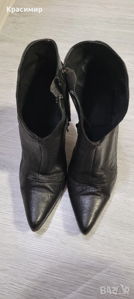 Дамски боти Естествена кожа , снимка 1
