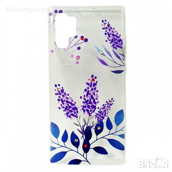 Кейс bSmart design с камъни, За iPhone 11 Pro Max (6.5), Лавандула, снимка 1