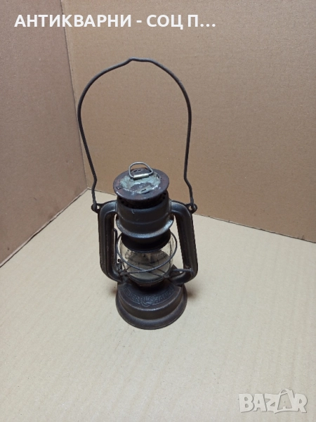 Стара Малка Немска Газена Лампа Фенер. , снимка 1