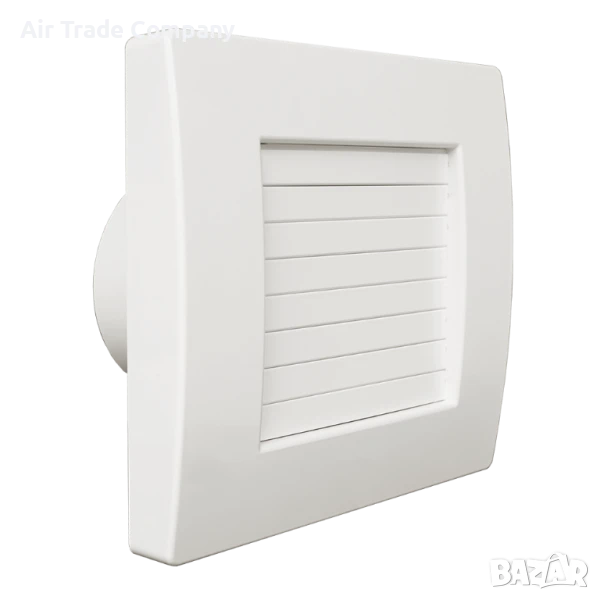 QA/ Ø150 – Битов вентилатор с автоматични жалузи, снимка 1