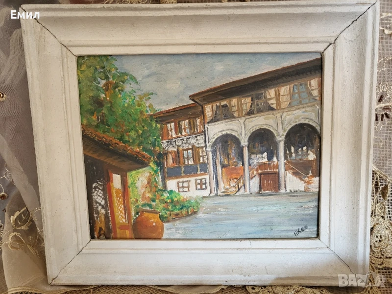 Стара картина български автор 2, снимка 1