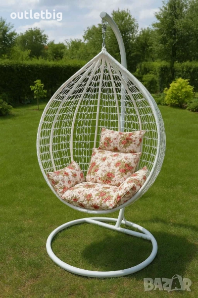 Люлка градинска висяща люлка тип гнездо,яйце–Промоция, снимка 1