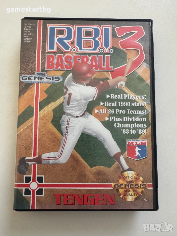 RBI Baseball 3 Genesis за Sega Mega Drive, снимка 1