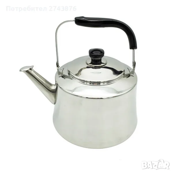  Чайник инокс 6 литра- Свирещ, снимка 1